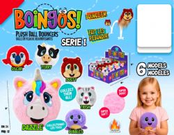 PELUCHE BOUNCERS - BALLE REBONDISSANTE ANIMAL ASST
